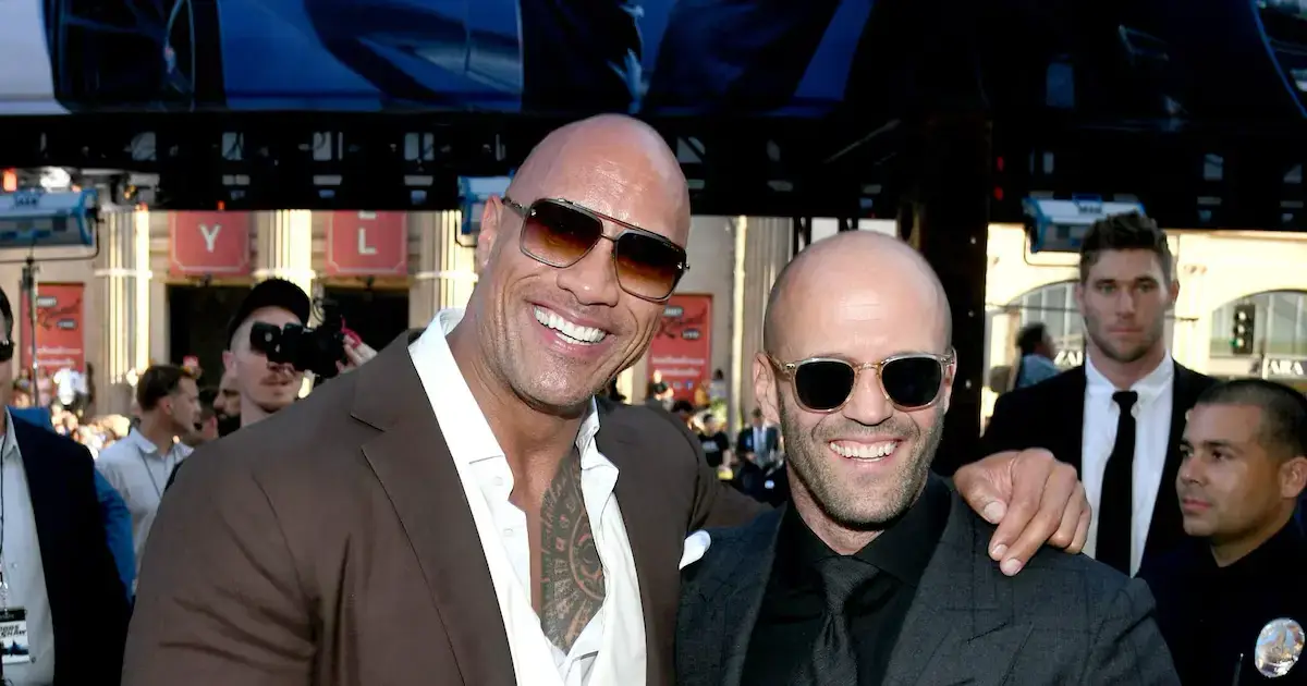 Dwayne Johnson et Jason Statham