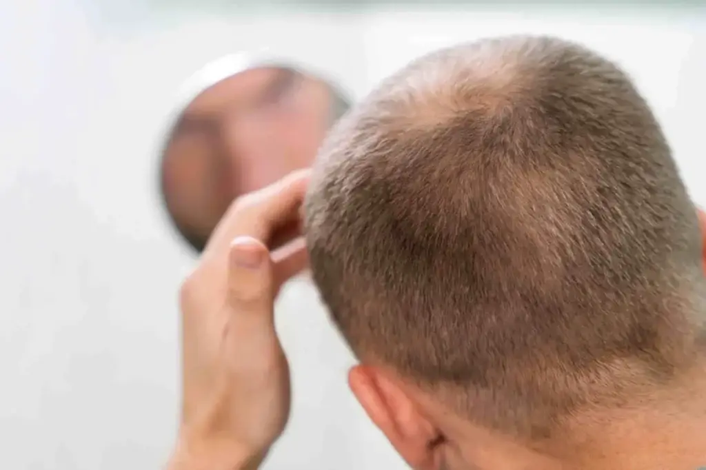 Shock loss après une greffe de cheveux