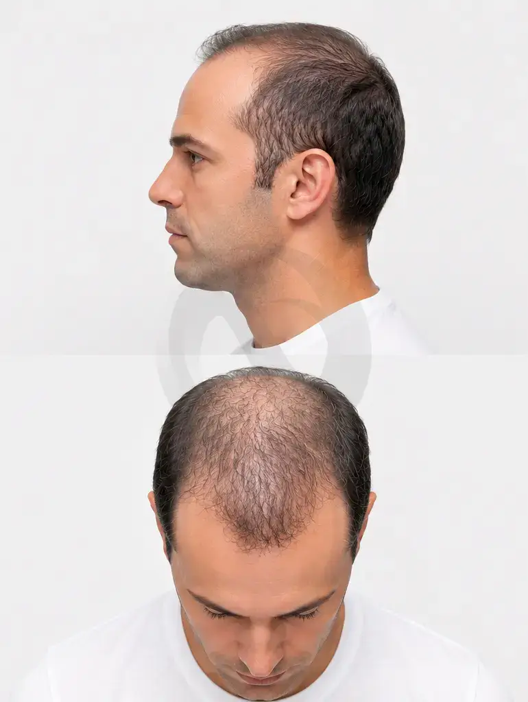Greffe de cheveux Stade 4 Norwood