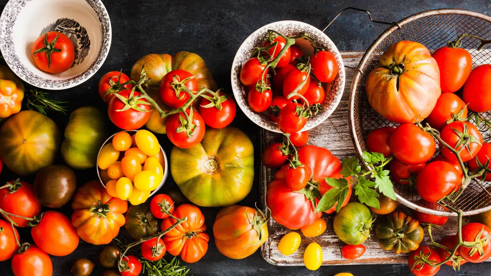 Tomates pour aider à bloquer la DHT