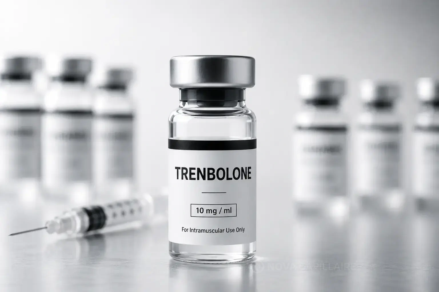 Illustration of Trenbolone from original article, product not authenticated