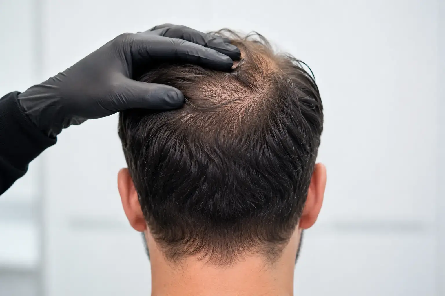 Zone donneuse greffe de cheveux